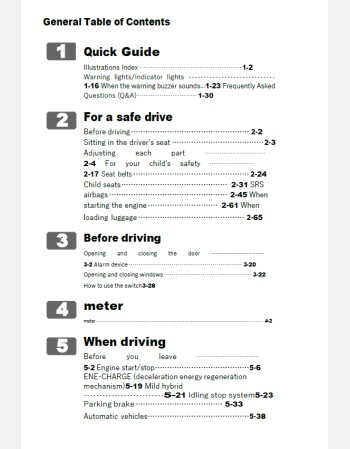 suzuki alto 2025-2026 owners manual in english